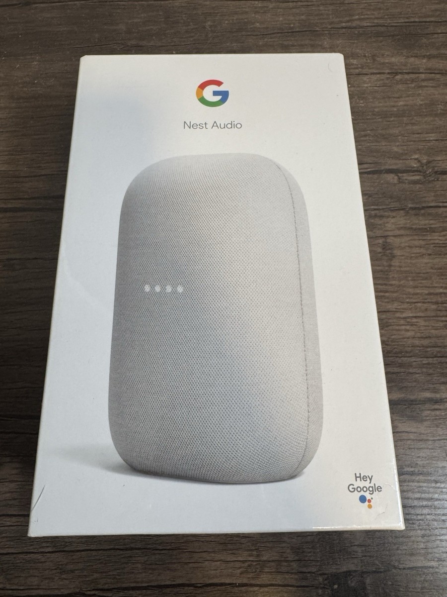 Google Nest Audio Smart Speaker - Chalk for sale online | eBay