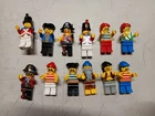 LEGO LOT OF 12 PIRATES IMPERIAL RED COAT MINIFIGURES