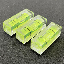 6Pcs Magnetic Small Bubble Level 10X10X29Mm Mini Square Bubble Spirit Levels ...