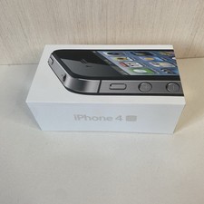 Apple iPhone 4S Original Box, Inserts And Tray Only Black 16GB Box Only 