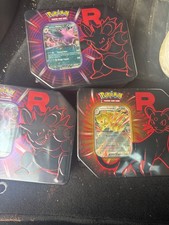Pokemon Team Rocket Tin - Nidoking *Sealed & Ready To Ship*