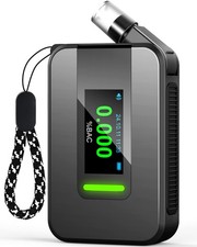 Rechargeable Breathalyzer, 2026 Upgrade Breathalyzer with LCD Digital Display...