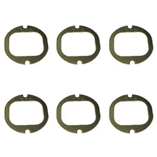 (6) Exhaust Manifold Gasket 129-9452 Fits Caterpillar 3406B 3406C 3408 3408B