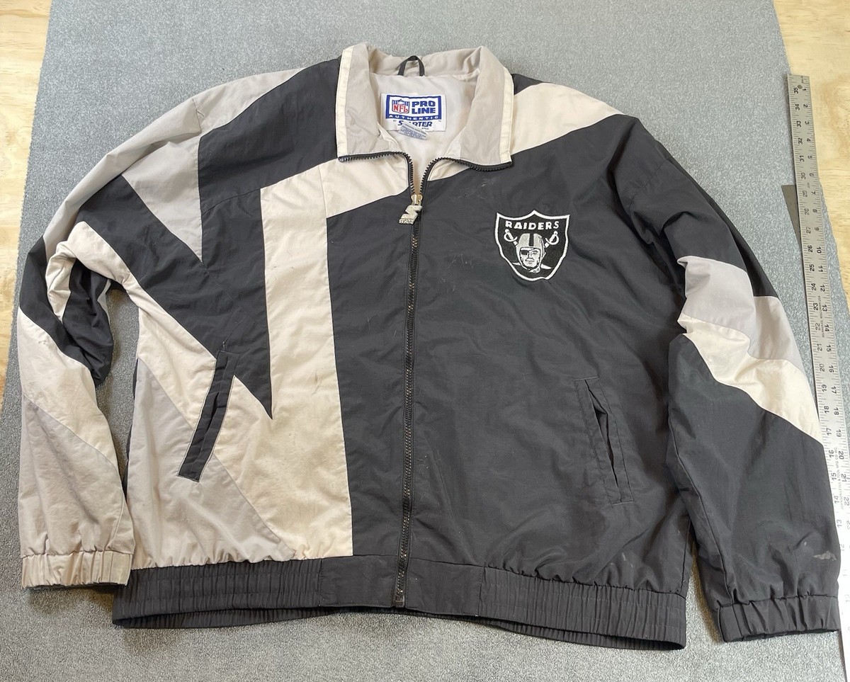 Vintage Starter Pro Line Oakland Raiders NFL Jacket 90s