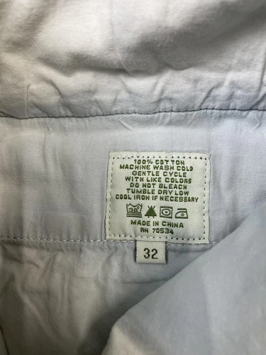 Orvis Pants Mens 32 Blue Denim Chino Zip Fly Welt Pockets Death Valley Dn image 8