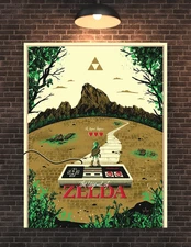 Legend Of Zelda NES Poster