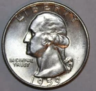 1959-D Washington Quarter - BU - #8032D