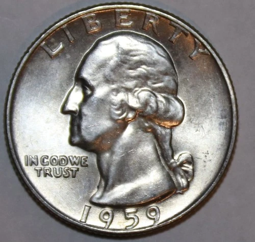 1959-D Washington Quarter - BU - #8032D