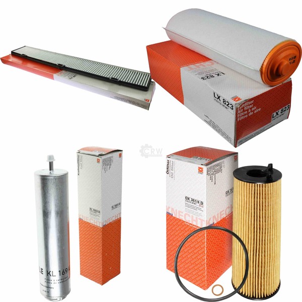 Mahle Kraftstoff Kl 169/4D Innenraum Lak 248 Luft Lx 823 ÖLfilter Ox 361/4D-image