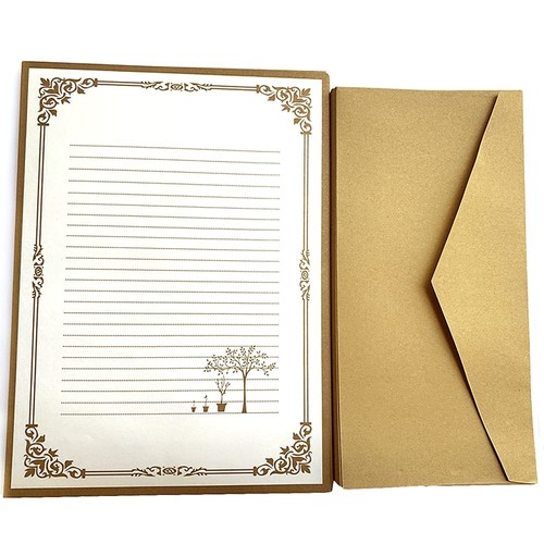 72 Pcs Retro Writing Stationery and Envelope Set, 48 Pieces of Stationery + 2...