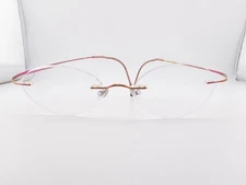 Silhouette Eyeglasses, Frames Only, Pink, Titanium, Austria