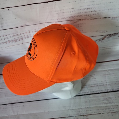 Vintage Trucker Style Idaho Hunter Education Program Graduate Hat Blaze Orange - Picture 2 of 8