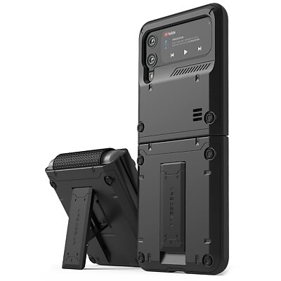 For Samsung Galaxy Z Flip 3 Case VRS Design  [QuickStand Active] with Kickstand