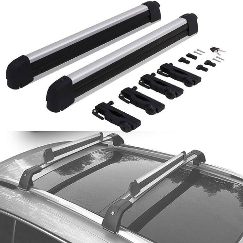 Fits for BMW X5 G05 2019-2021 Lockable Ski Snowboard Roof Mounted Carrier Rack  - Imagen 1 de 6