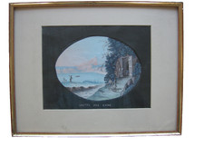 Grotta del Cane guazzo 1860 circa Napoli Napoli Italia grotta canina Flegrea