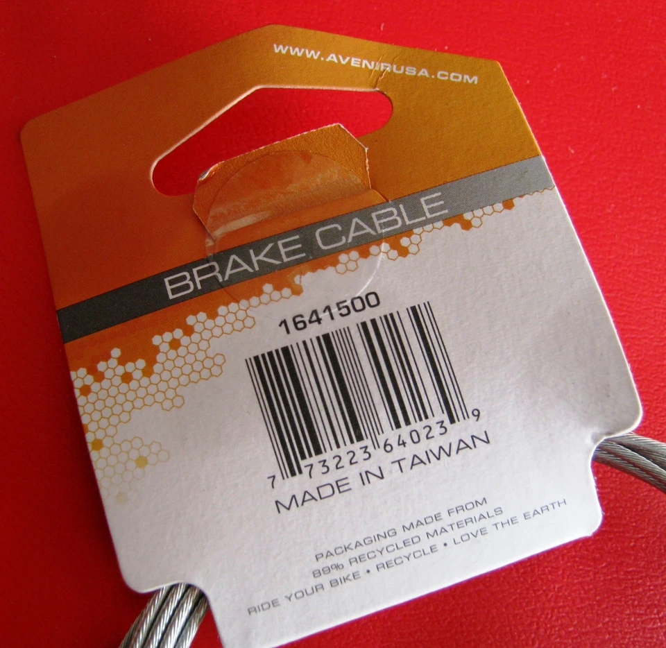 Avenir Bicicleta MTB Carretera BMX Cable Interior de Freno Universal 105" Doble Extremo NUEVO Foto 4 de 4