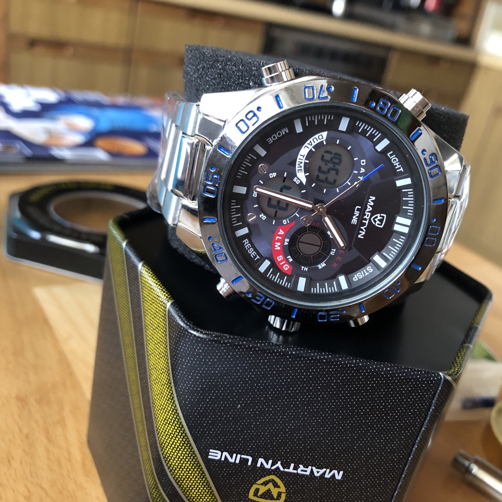 Martyn line Armbanduhr Chrograph Dual Time Special Edition 1/100