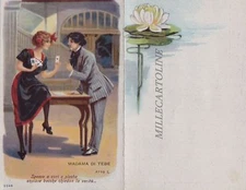 1926 Semi-Year Calendar "Madama of Thebes" Act I (with Flowers)