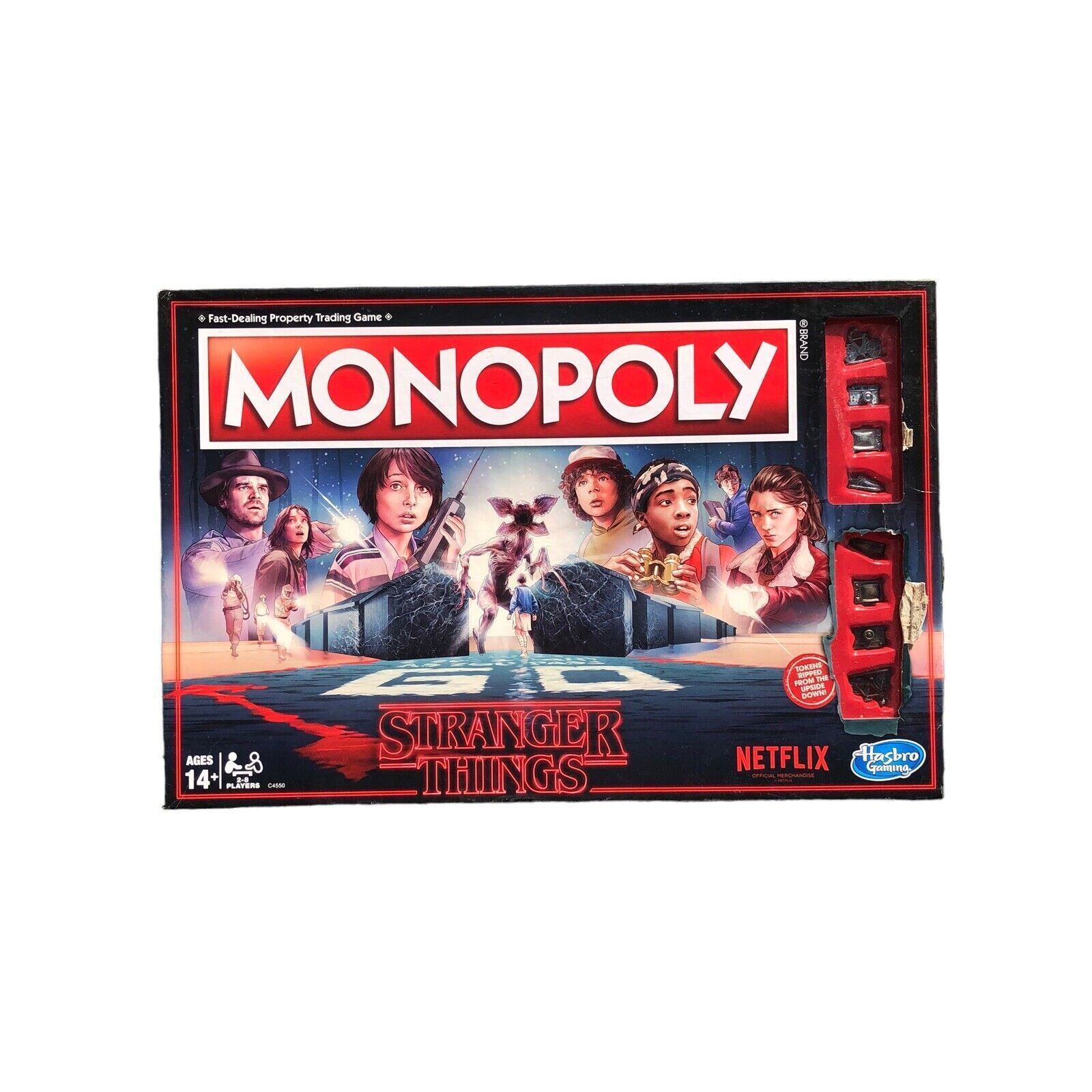 Monopoly: Netflix Stranger Things Edition Board Game for Adults and Teens  Ages 14+ 