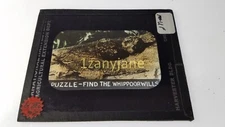 MUP Glass Magic Lantern Slide Photo PUZZLE - FIND THE WHIPPOORWILLS