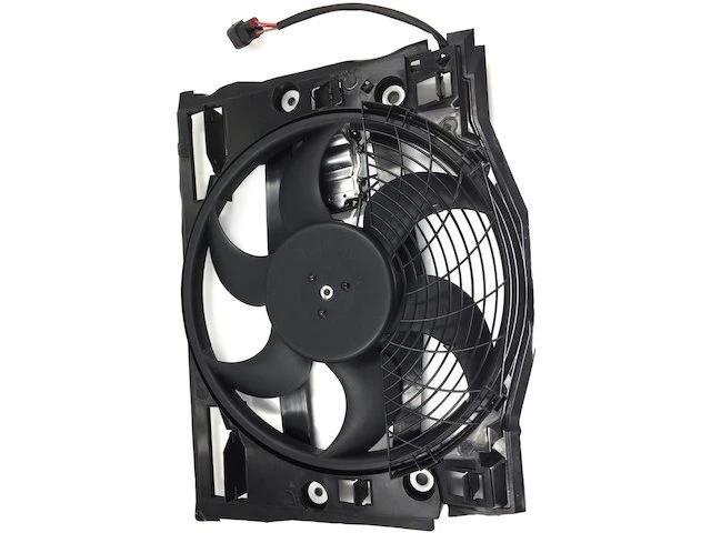 Conjunto de ventilador condensador aire acondicionado 19XQ82W de repuesto para BMW 325Ci 2001-2006 Foto 3 de 3