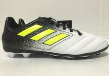 Adidas Junior Ace 17.4 FG Soccer Cleats White Volt Youth Choose Size