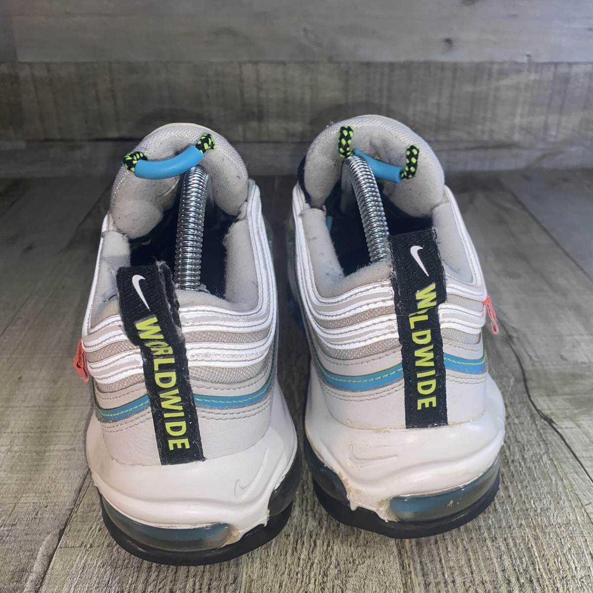 Nike Air Max 97 Worldwide Pack White Mens Size 9 CZ5607-100 | eBay
