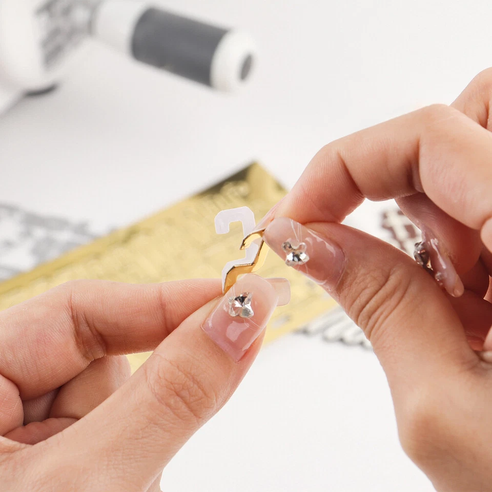 10 Sheets/Pack Clear Double Sided Adhesive Sheets DIY Scrapbooking Craft Tools Foto 2 de 4