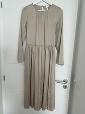 Robe D'été Beige H&M - Taille 38, Neuve Avec étiquettes, Modèle OS617