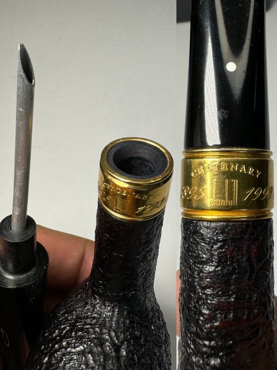 dunhill pipe 350 black CENTENARY 1893-1993 with box | eBay