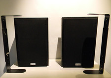 Pair of Electro Voice Speakers EV FR200B Premium THX Studio Monitors W/Brackets