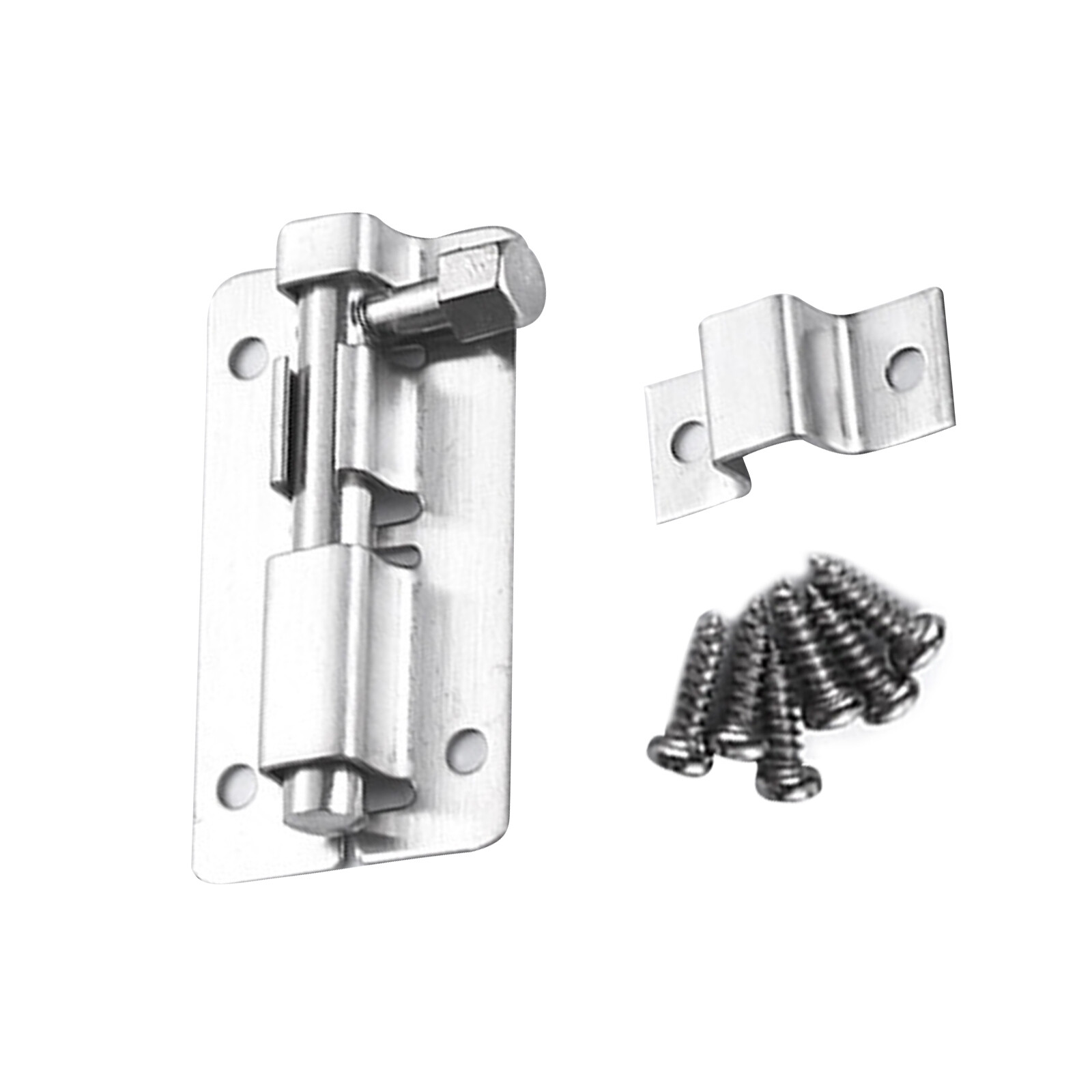 2-Inch Sliding Door Lock Bolt Latch for Gate Safety and Security