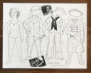 marilyn henry paper dolls