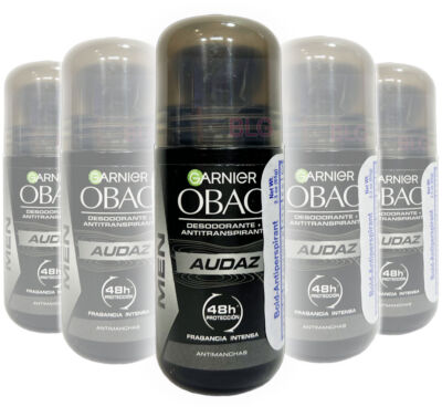 Garnier OBAO AUDAZ Deodorant Antiperspirant Roll-On No Odor 48-Hour Fresh Scent
