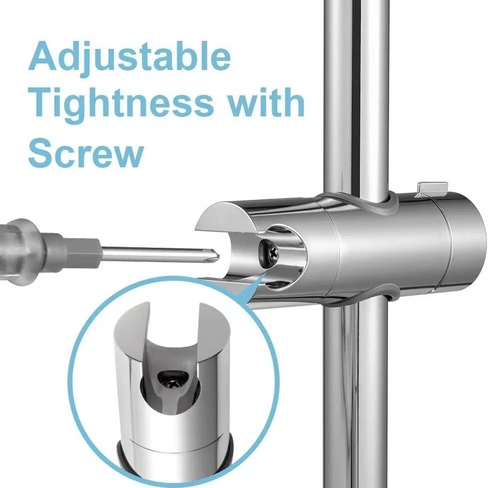 Duschkopf Halterung Verstellbar 18-25mm Duschkopfhalter Handbrause Halterung - Bild 4 von 4