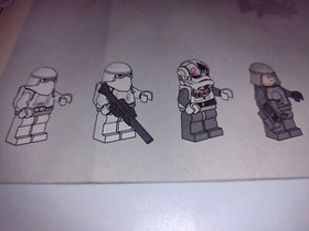 LEGO Star Wars 8084 Snowtrooper Battle Pack EUC No Loose Parts Plus Manual....