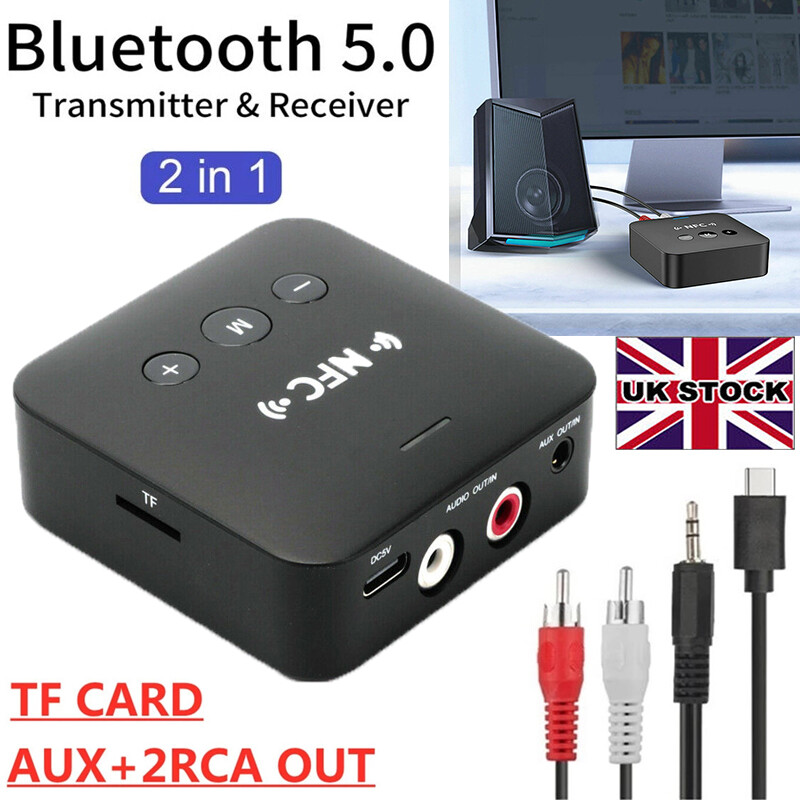 To Earbuds Bluetooth Transmitter Receiver For TV, Bluetooth