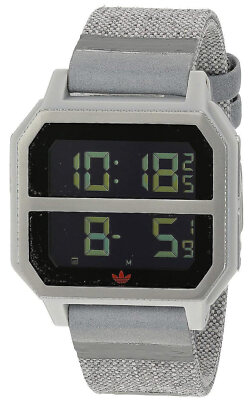 Adidas Z16 3199-00 Archive R2 Men's Digital Chronograph Watch Grey