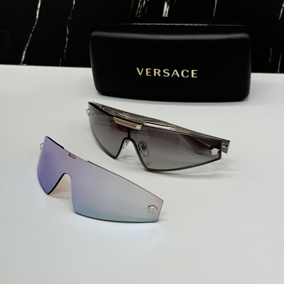 NEW VE2265 100011 VERSACE MOD 2265 1000/11 SILVER VE2265 1000/11