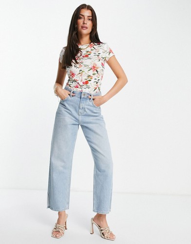 TED BAKER Metropolis garden bloom floral print flower pattern tshirt tee top 1 8 - Picture 7 of 8