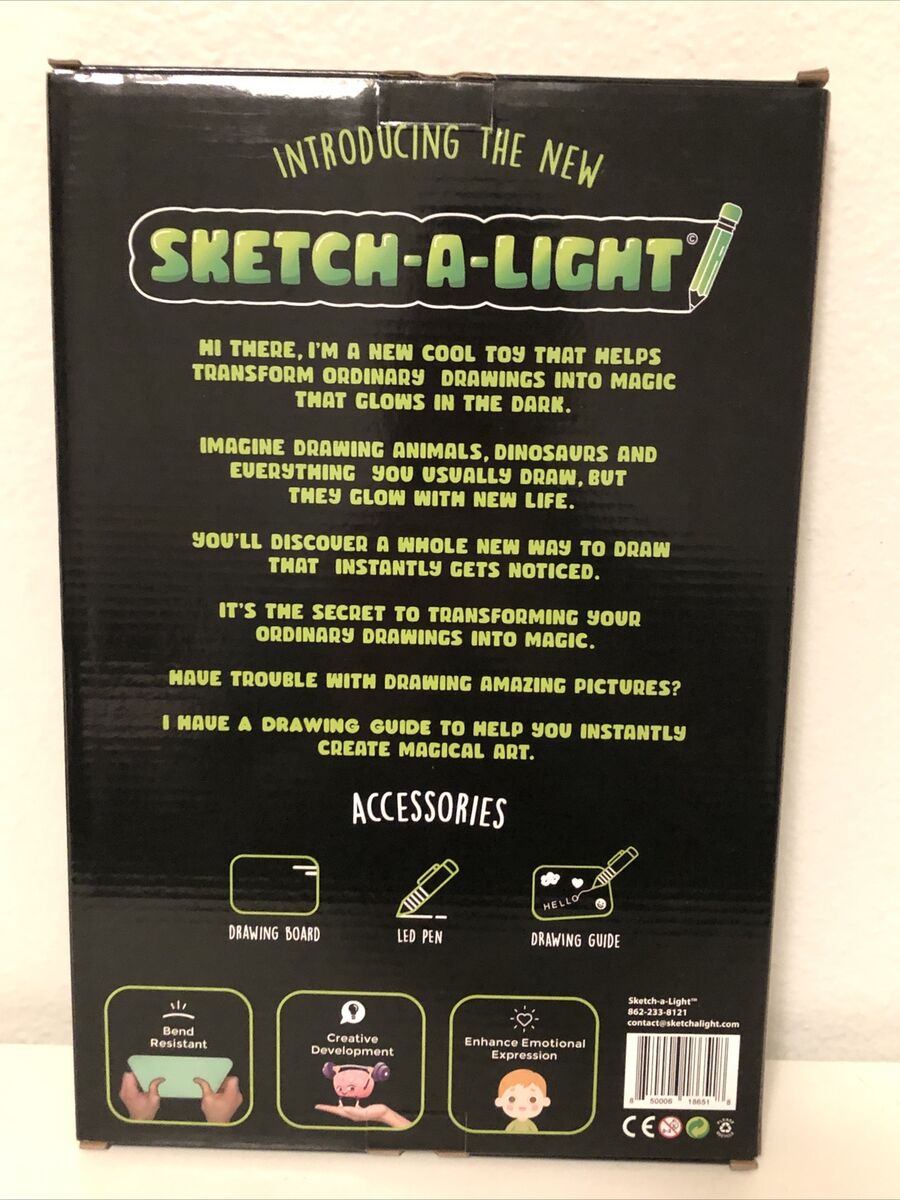 NEW Sketch a Light Creative Learning LED Drawing Pad #1 Educational Toy