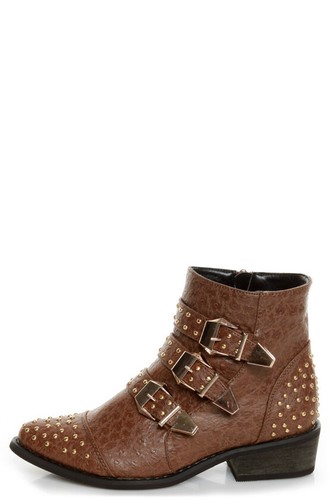 ShoeRepublic LA " Arly ” Women Booties - Size 7M - Brown - $69 - Picture 2 of 4