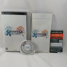 SONY PSP Final Fantasy Dissidia FF Complete Set Japan Import NTSC-J 2008 Tested