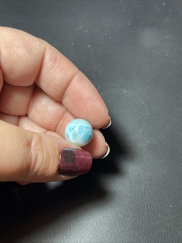 Larimar Mini Sphere Ball Orb Marble 12mm - Picture 14 of 24