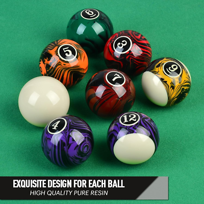 M METERXITY Billiard Balls Set - 16 Professional Pool Balls