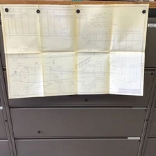 "Buzzard Bombshell" Template RC Plane Model Design FULL SCALE PLANS  LL5.10