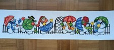 CHRISTMAS WALL DECORATIONS, WINTER, HANDMADE, 65cm x 20cm