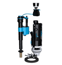 Viva Universal Dual Entry Toilet Cistern Component Pack Inlet Valve Cable Flush