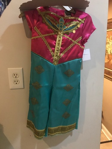 Deluxe Jasmine Toddler Costume 3t 4t - Imagen 4 de 7