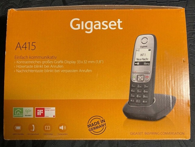 gigaset a415 dect verbinden